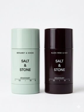 Salt & Stone Natural Deodorant Duo Travel Size